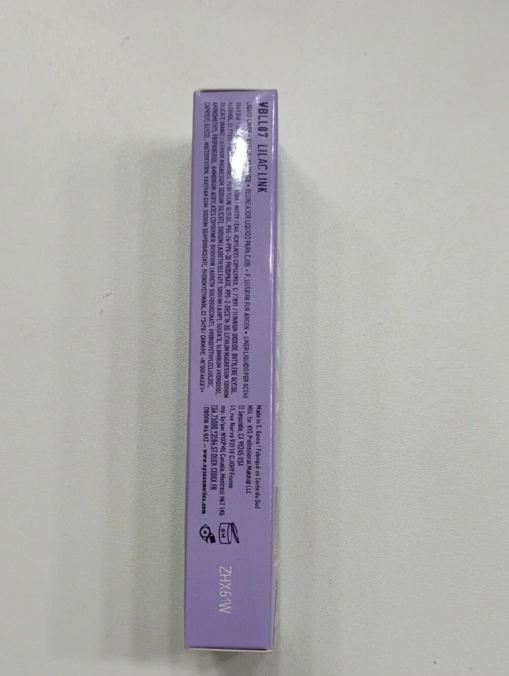 NYX Vivid Brights Matte Liquid Eyeliner - Lilac Link-VBLL07